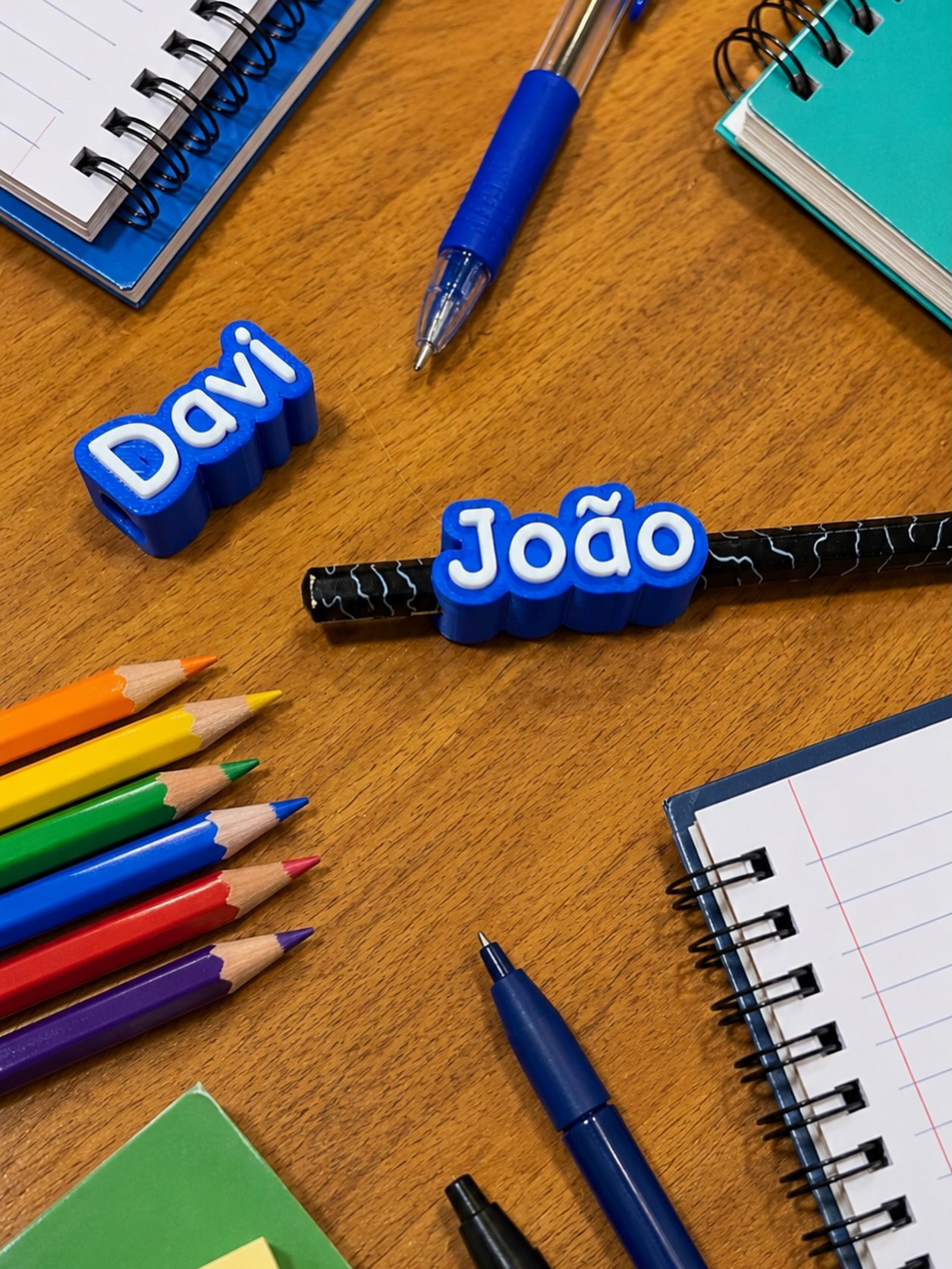 Identificadores personalizados com nome